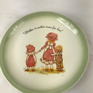 Vntg 1972 Holly Hobby Collector Plate Mothers Love